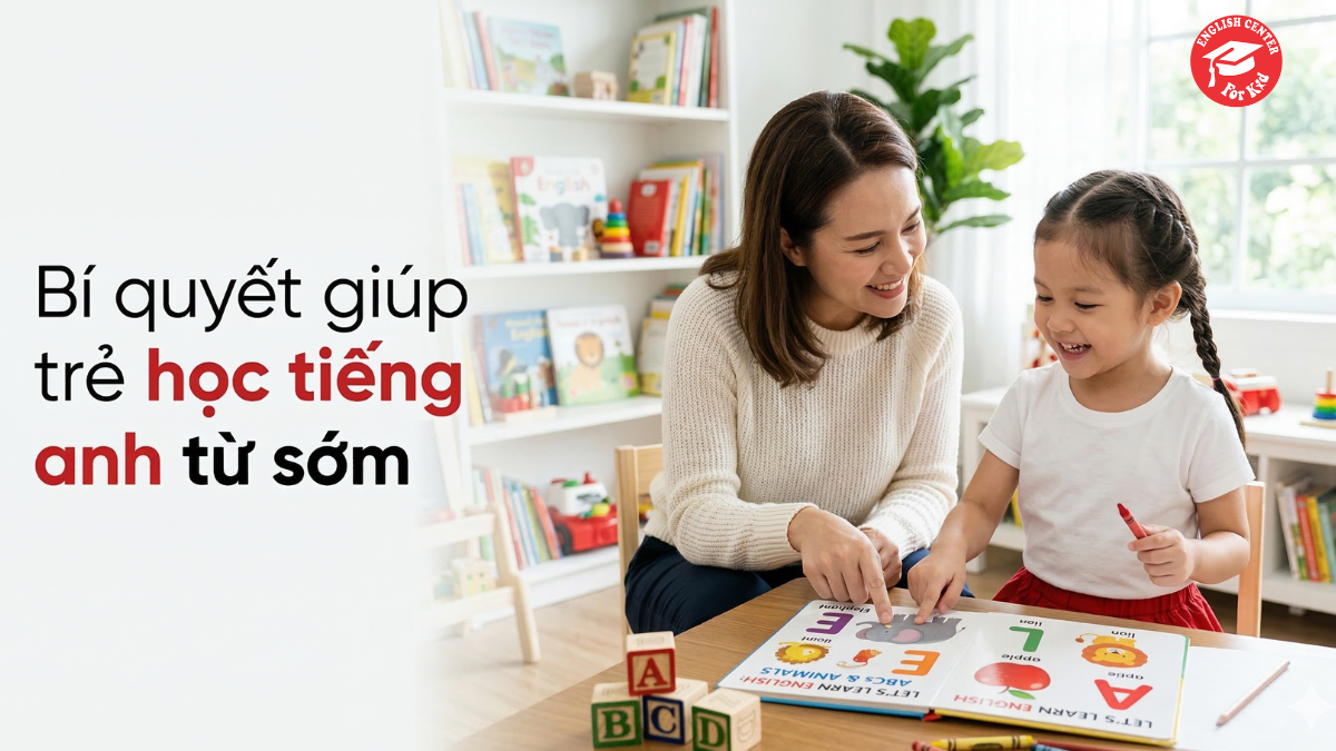 Bí quyết giúp bé học tiếng anh từ 5-6 tuổi