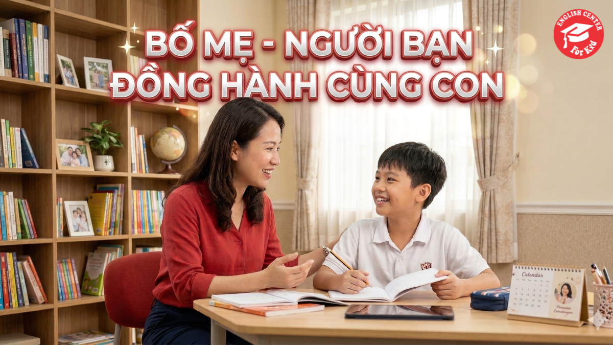 Phụ huynh trở thành người bạn đồng hành