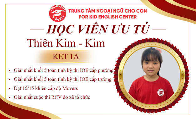 Cao Thiên Kim - học viên ưu tú