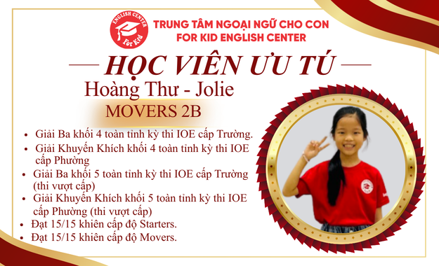 Học viên ưu tú Hoàng Thư