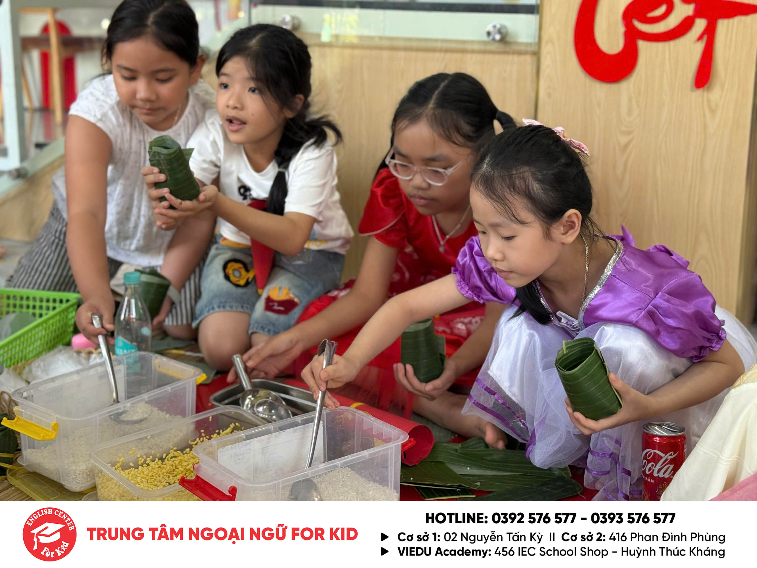 Gian hàng tết tại For Kid